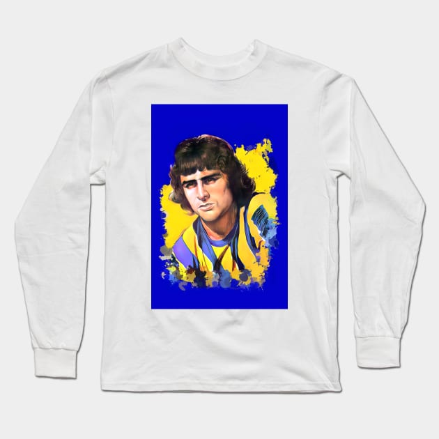 Mario Kempes legend Long Sleeve T-Shirt by AndythephotoDr